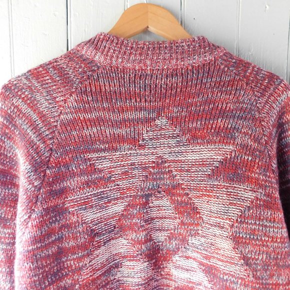 💞 Aztec Bohemian Rust Cardigan - Picture 9 of 14